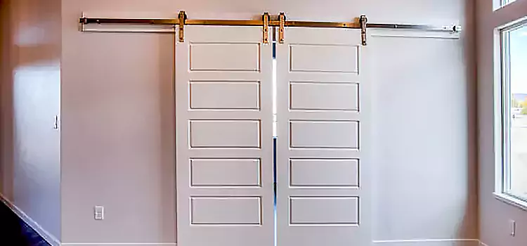 Glass Barn Door with Installation Hardware Kit New Bedford